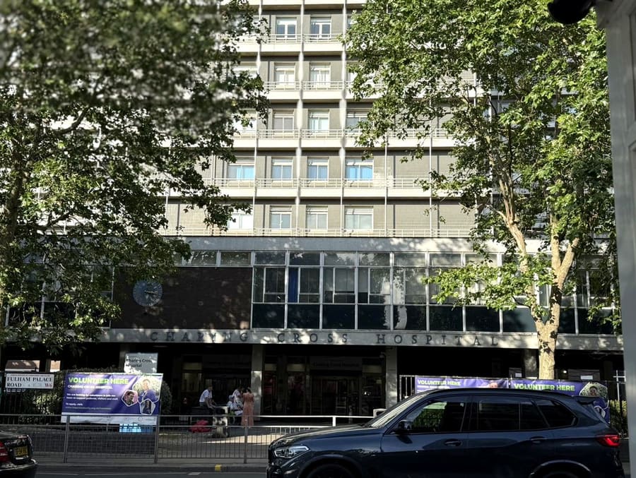 Charing Cross Hospital exterior